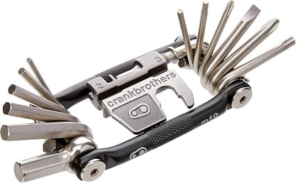 M19 - Herramienta Multiherramienta para Bicicleta de Acero, Torx, Hexagonal y Herramienta de Cadena Compatible