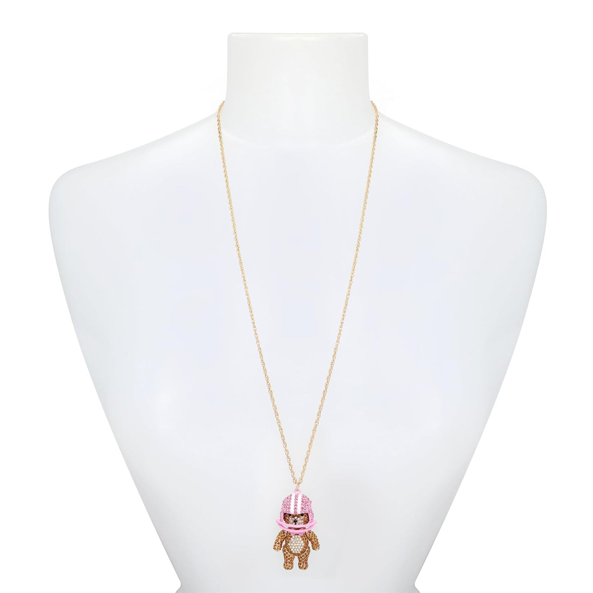 Betsey Johnson Football Necklace