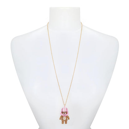 Betsey Johnson Football Necklace