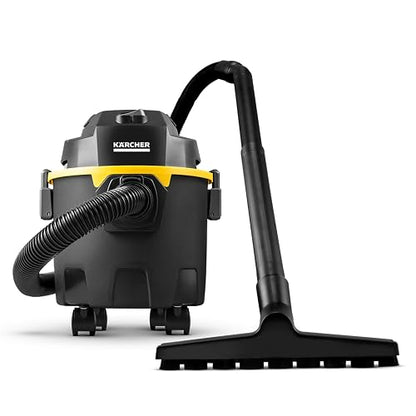 Kärcher Aspiradora 10 litros para Sólidos y Líquidos WDL 1 Black
