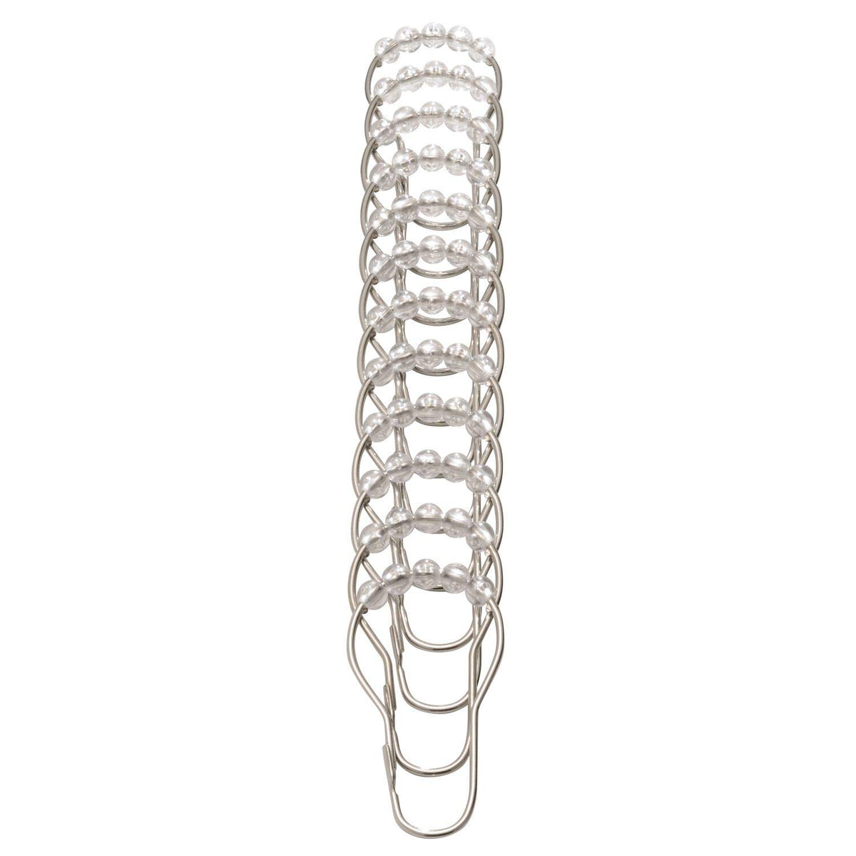 Shwr Crtn Chrome Rings