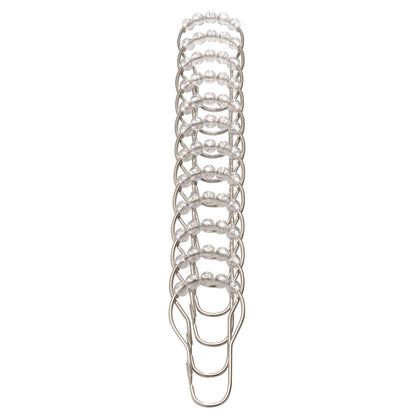 Shwr Crtn Chrome Rings
