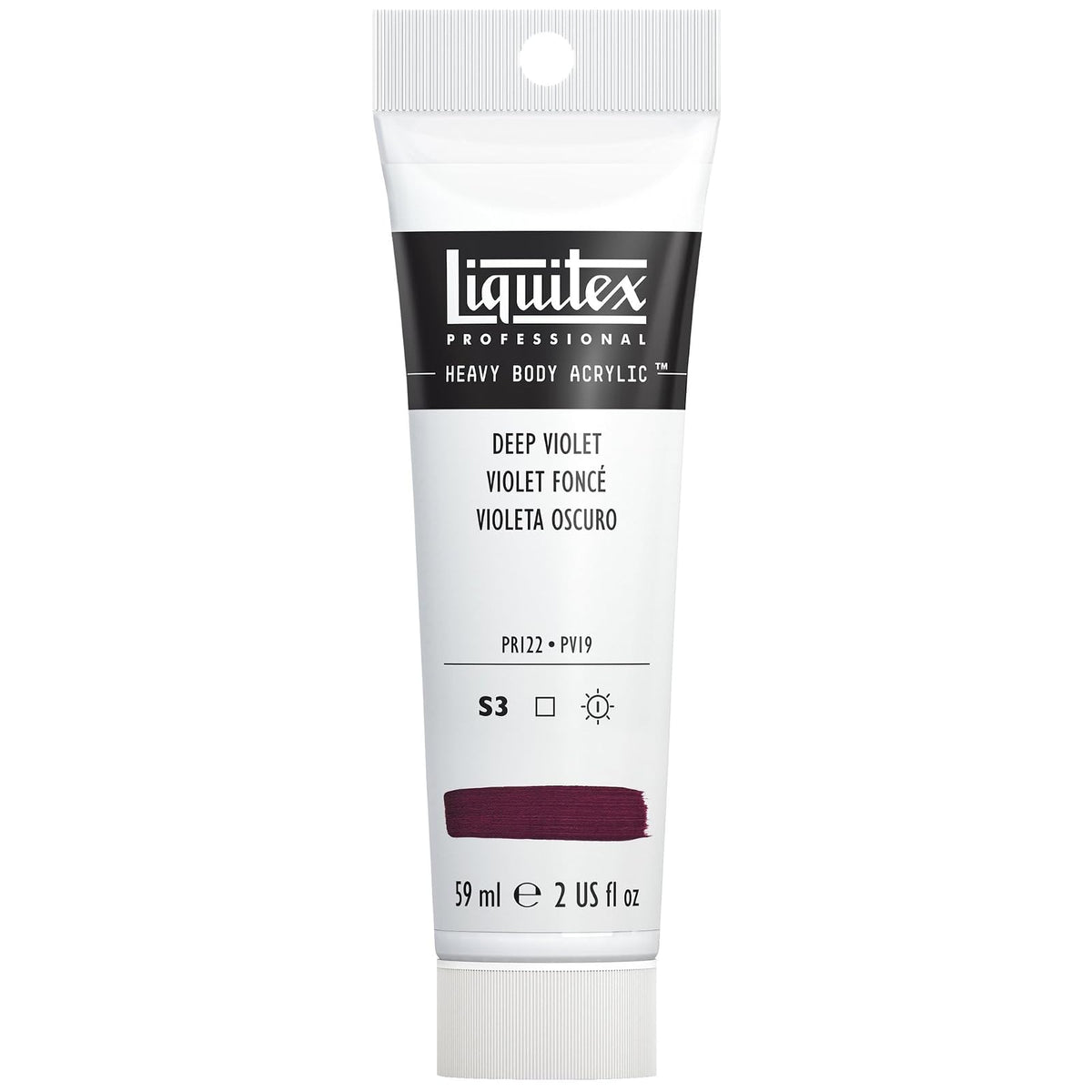 Liquitex Heavy Body pintura acrílica Brilliant Purple 59 ml - Morado (Deep Violet 115)