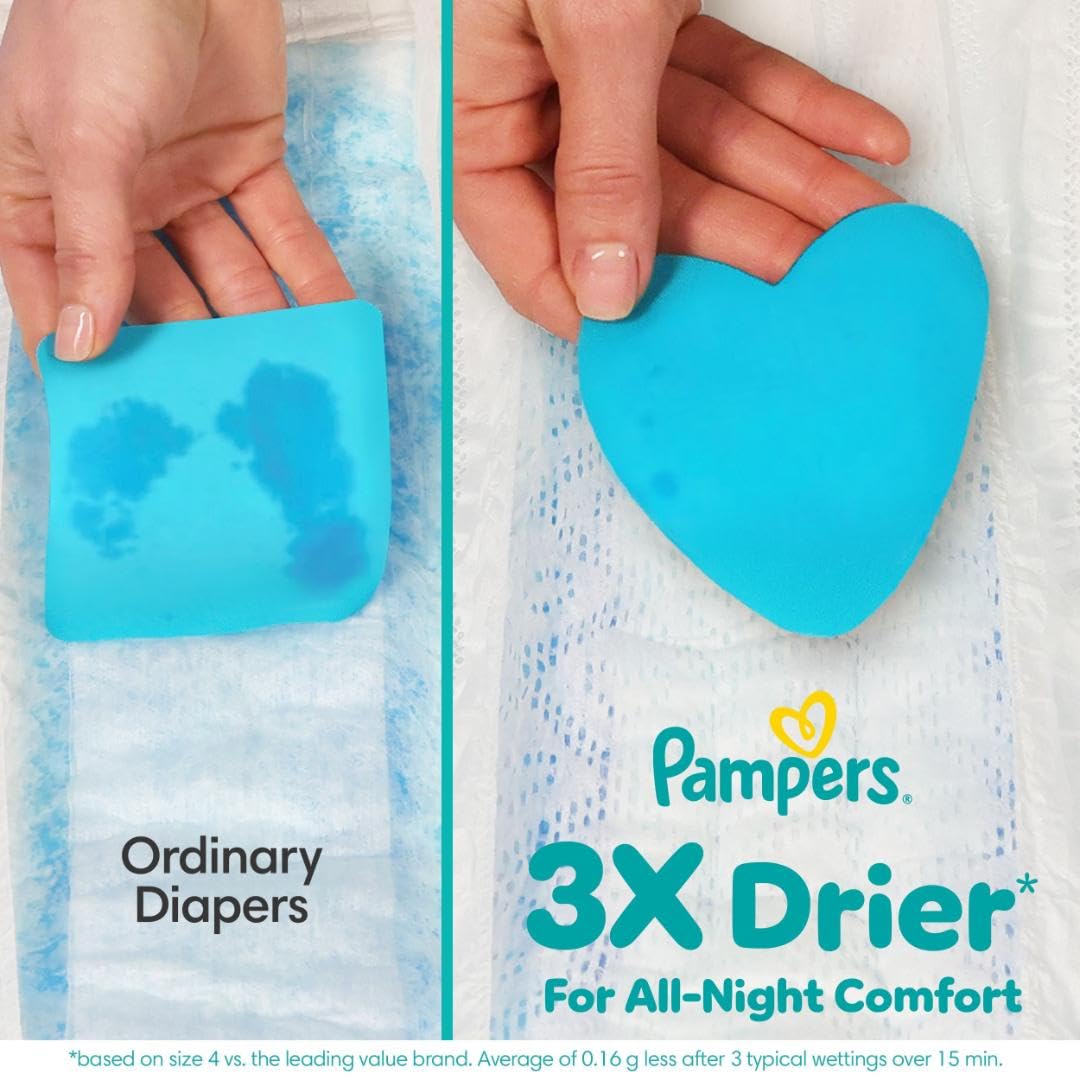 Pampers Swaddlers Overnights Pañales tamaño 7, 36 unidades, pañales desechables