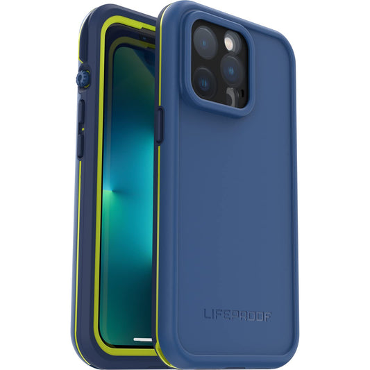 LifeProof FRĒ MagSafe Series - Funda Impermeable para iPhone 13 Pro (Solamente), Azul