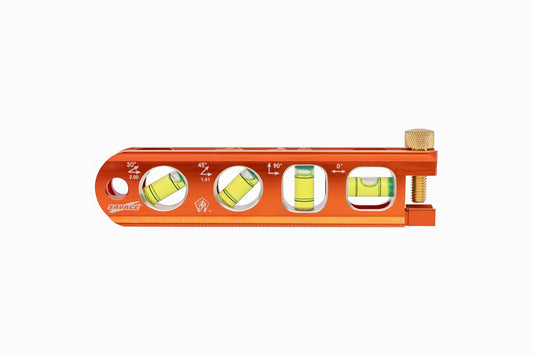 Swanson Tool TL041M 6-Inch Heavy-duty Magnetic Torpedo Level | Aluminio de palanquilla resistente con 4 magnéticos de tierras raras de neodimio, 4 acrílicos transparentes y una abrazadera