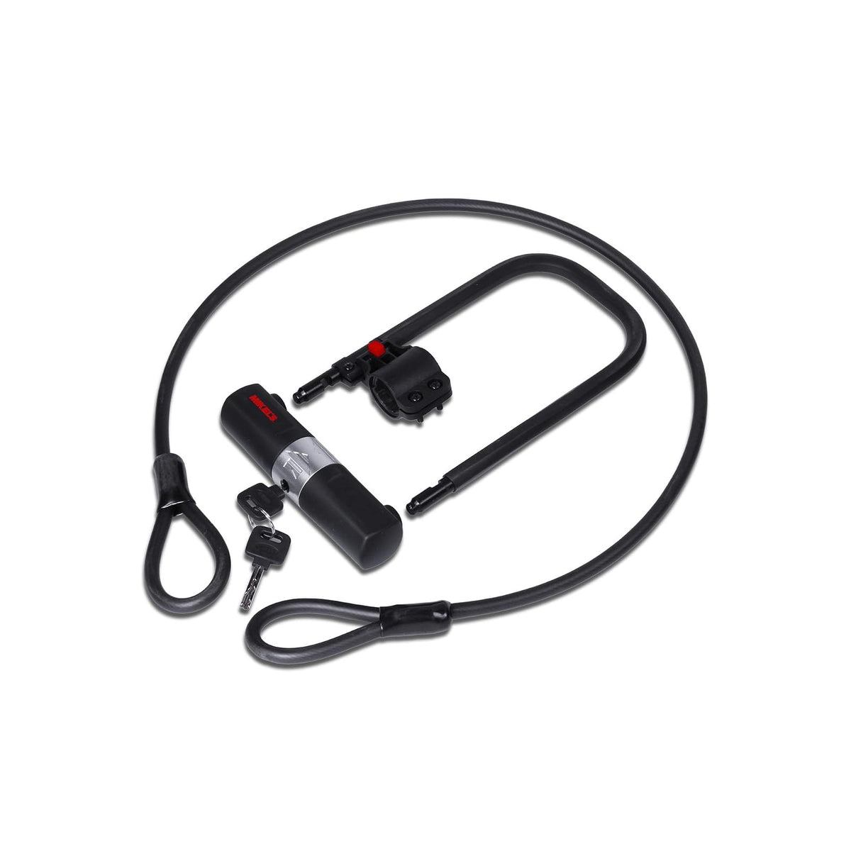 MIKEL´S CC-U Cable candado tipo U, uso RUDO