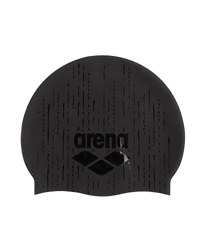 Arena Unisex Shine Silicone Swim Cap for Women and Men Fitness Swimmers Intensive Training Durable Soft Elastic Bathing Cap