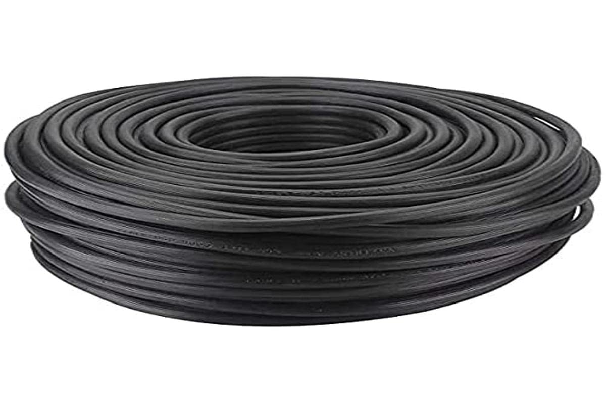 KEER, Cable de Uso Rudo, Cables Tipo SJT, Antiflama, 2 Conductores, Calibre 12 AWG, 100 metros, Modelo 4021