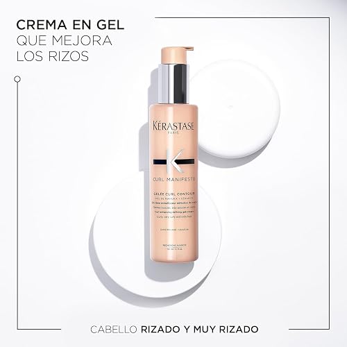 Kérastase Curl Manifesto Gelée Curl Contour, Gel-Crema Definidor de Rizos con Miel de Manuka y Ceramida, 150 ml