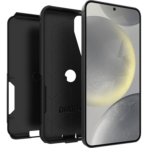 OtterBox - Funda para Samsung Galaxy S24+ Commuter Series, Color Negro, Delgado y Resistente, con protección para el Bolsillo, con Puerto