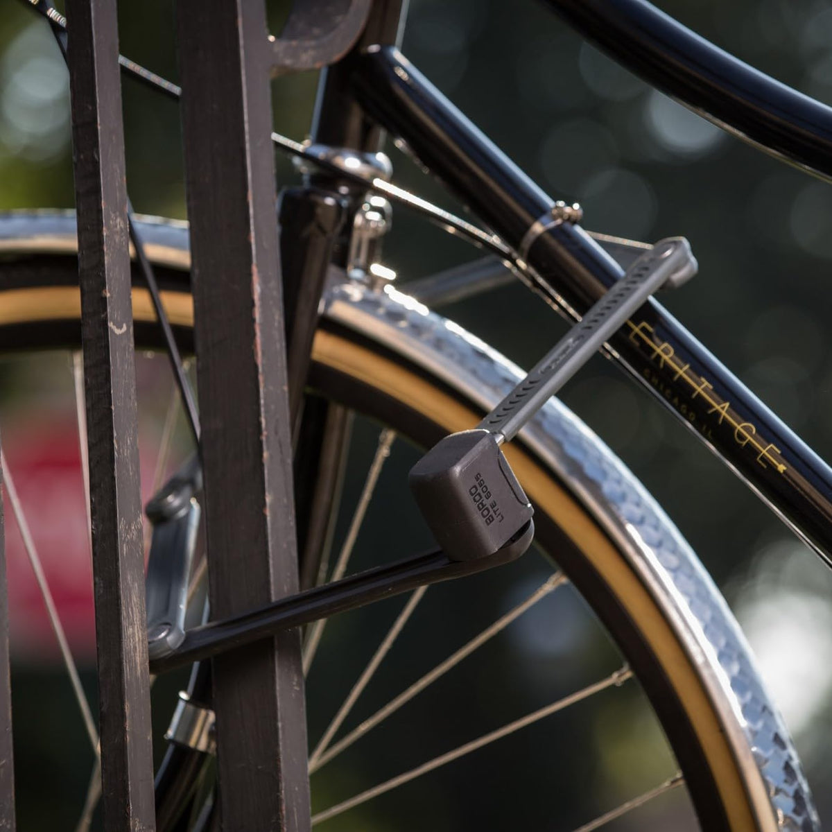 ABUS Bordo Ugrip Lite 6055/85 cm Security Level 7 - Cerradura para bicicleta, color negro