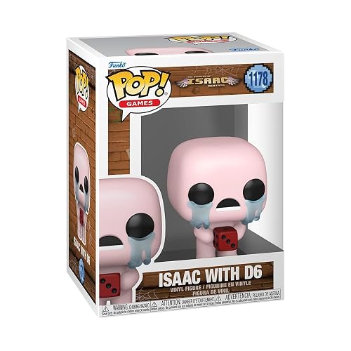 Funko Pop! Games: The Binding of Isaac - Isaac with D6 | Mercancía Oficial - Figura de Vinilo Coleccionable para Decoración - Regalo de Cumpleaños para Fans