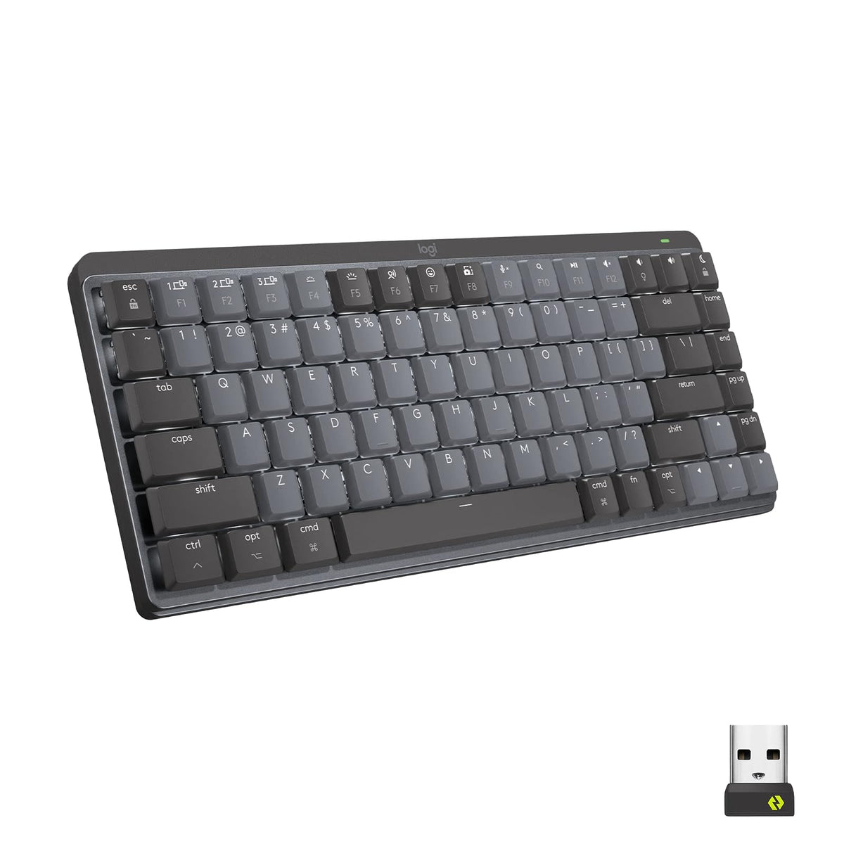 Logitech MX Mechanical Teclado Inalámbrico Retroiluminado - Negro - MX Mini
