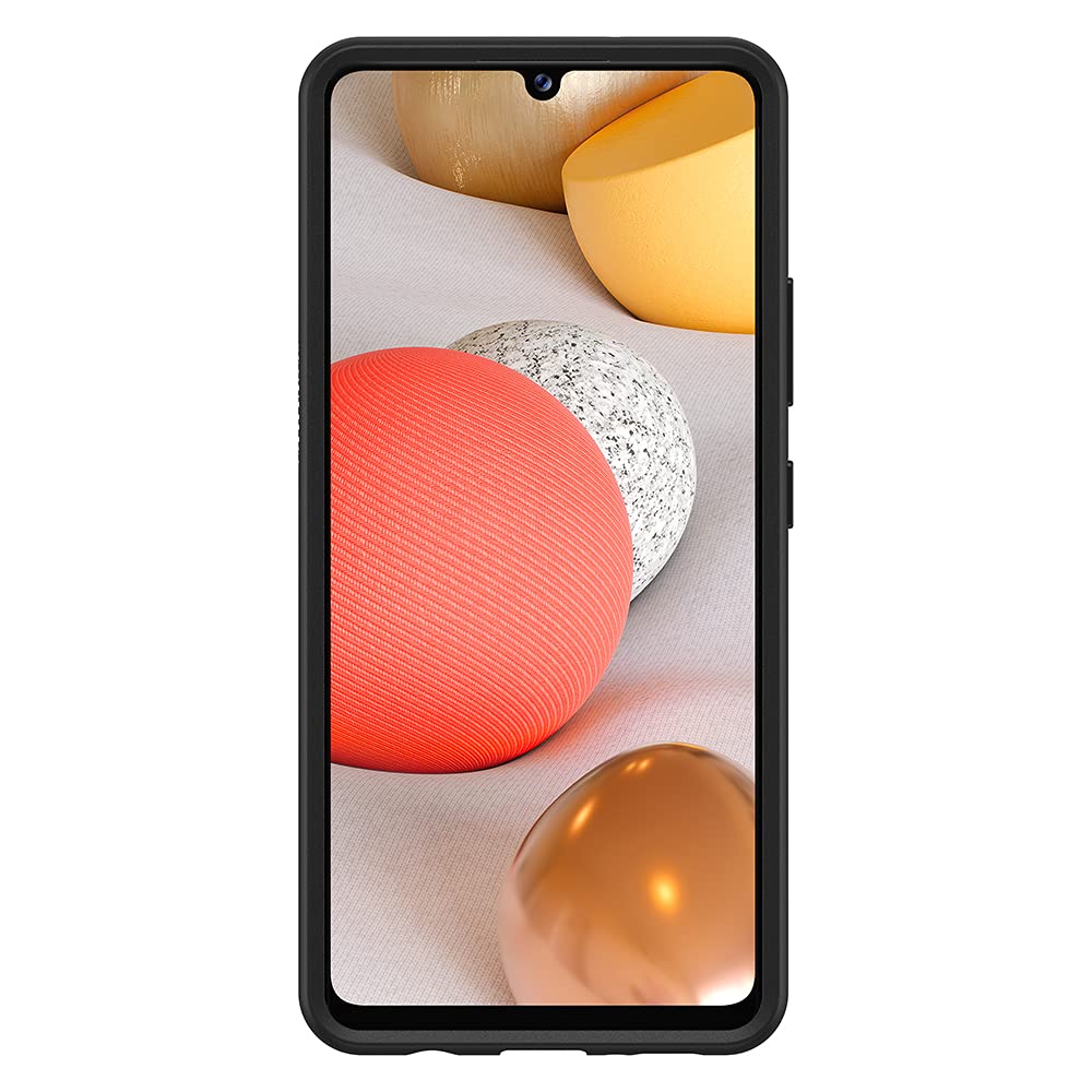 OtterBox - Funda para Galaxy A42 5G Symmetry Series - Negro, Ultra Elegante, Compatible con Carga inalámbrica, Bordes elevados Que protegen la cámara y la visualización