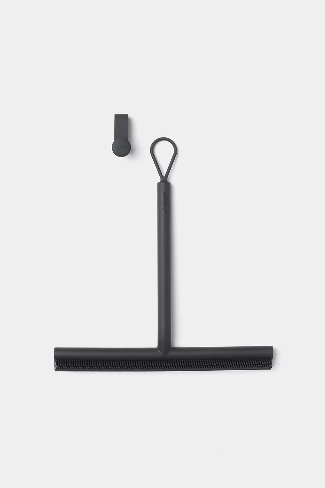 BRABANTIA | Jalador de Cristales para Baño y Cocina | Gris | 24 cm | Diseño Minimalista