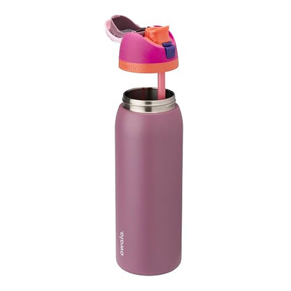Owala FreeSip - Botella de agua de acero inoxidable (1,134 g)