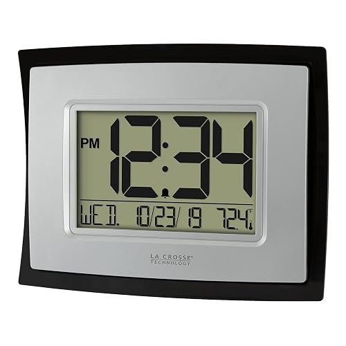 La Crosse Technology WT-8002U Reloj Digital para Pared