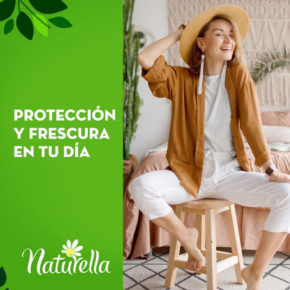 Naturella Con Manzanilla Toalla Femenina Flujo Abundante 192 Unidades