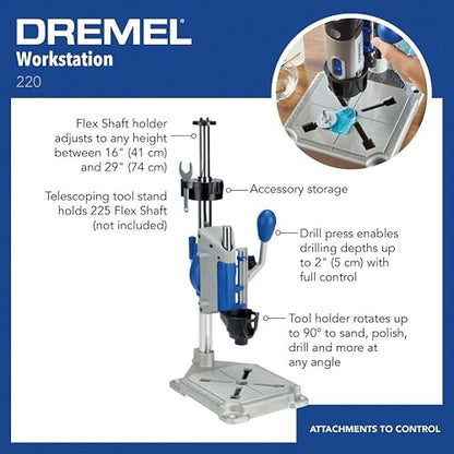Dremel, Estación de Trabajo para Herramientas Rotativas, 220-01