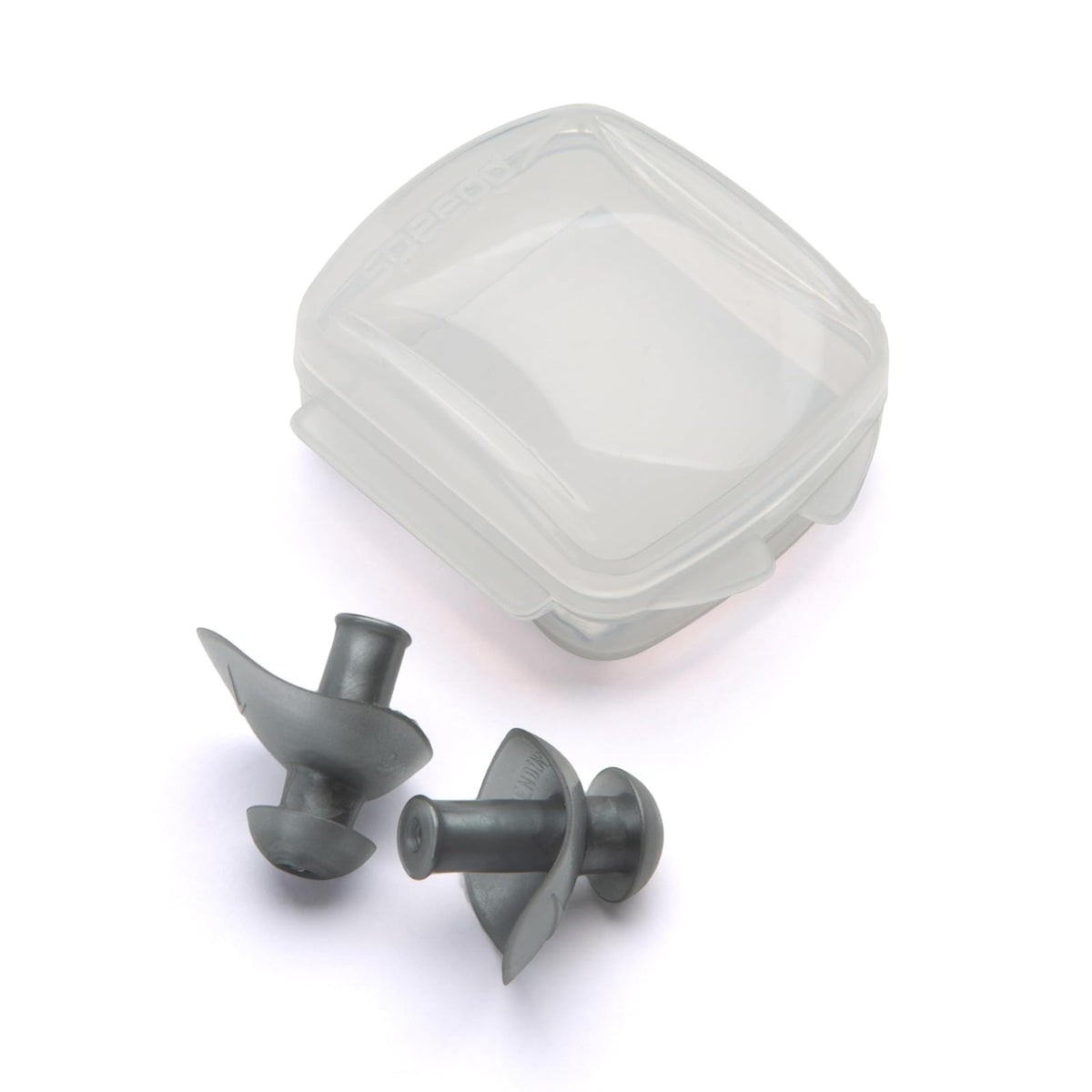 Speedo - Tapones unisex para natación, impermeables, reutilizables - Adulto Ergo Gris