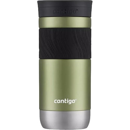 Contigo SNAPSEAL Insulated Stainless Steel Travel Mug, 16oz., Licorice