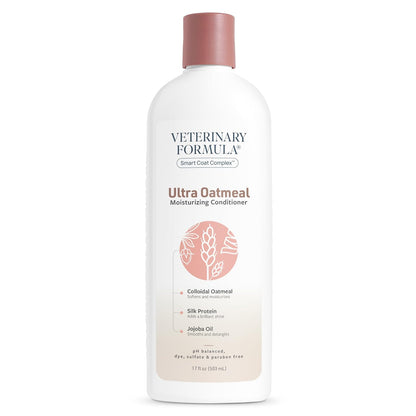 SynergyLabs Veterinary Formula Solutions Ultra Oatmeal Moisturizing Conditioner; 17 fl. oz.