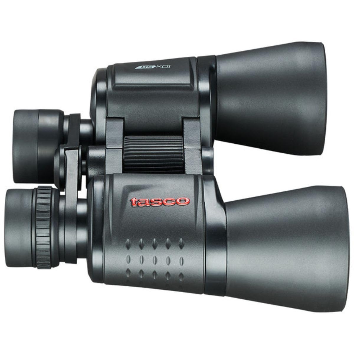 Tasco Binoculares Essentials Porro 10x50 mm. Prismático con Alcance de visión de hasta 1000 Metros, Negro, para Uso Astronómico y Terrestre