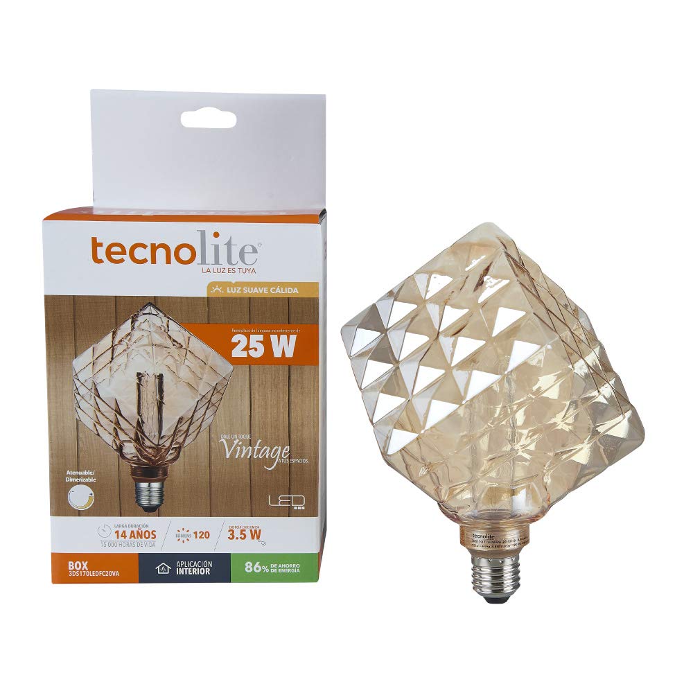 LAMP LED TIPO FILAMENTO 3W 2000K E27