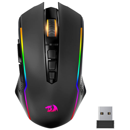 Redragon Ranger Lite M910-KS RGB - Sem Fio, 8000 dpi con Software