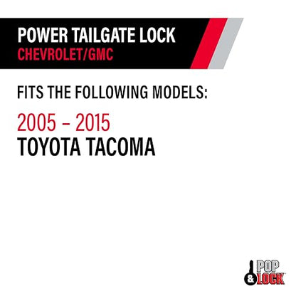 Pop & Lock Cerradura Eléctrica Portón Trasero Toyota Tacoma 2005-2015 PL8521