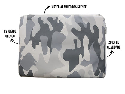 Logitech Mouse M187 y Funda para Laptop de 14", Color Negro/Camuflaje, Mini Mouse, Pack of/Paquete de 1