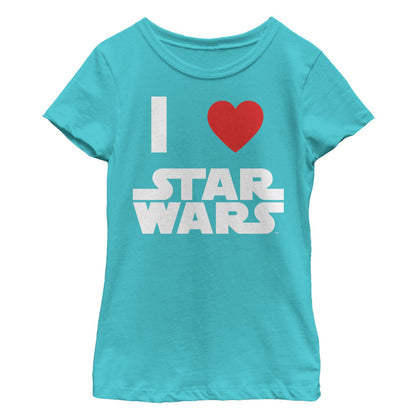 Star Wars Amor Verdadero Camiseta Niñas