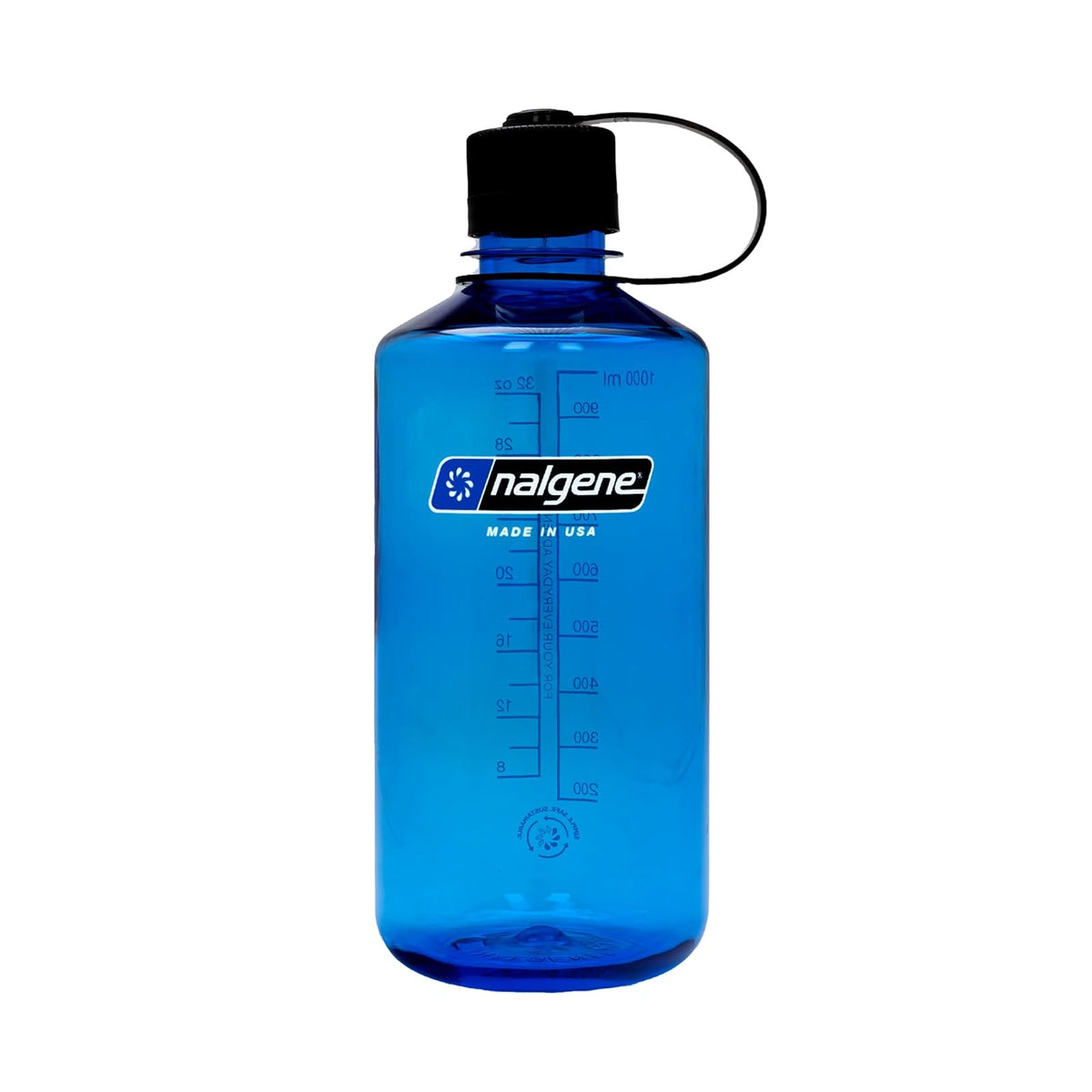 Nalgene Sustain Botella de Agua Tritan 32 oz Boca Angosta - azul