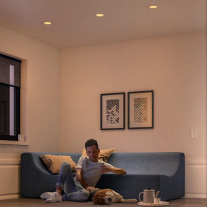 Philips LED Downlight Empotrable de 15 watts - Luz Cálida y 1200 lúmenes (No dimeable)