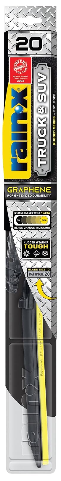 Rain-X 870120 Limpiaparabrisas para Camión y SUV, 20 Pulgadas, 1 Pieza
