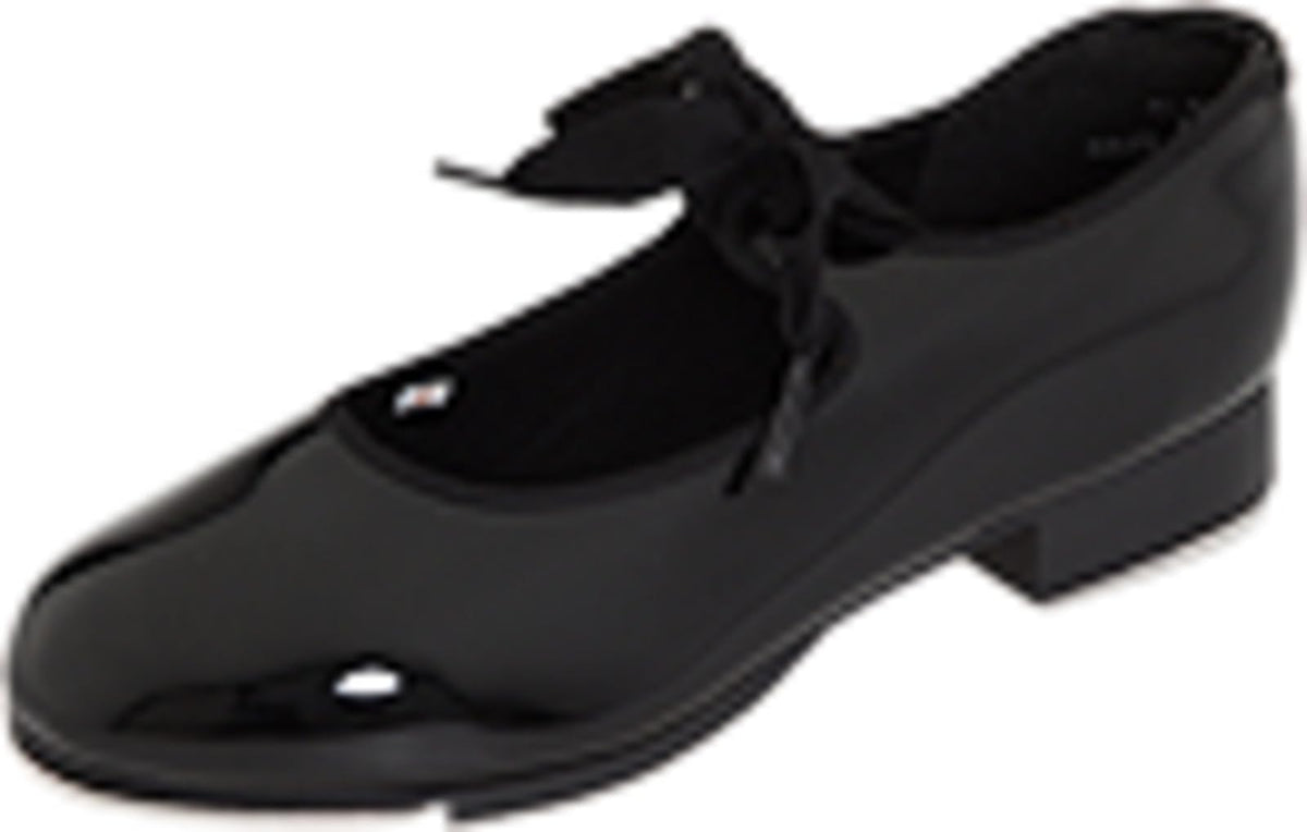 Capezio Women's N625 Jr. Tyette Tap Shoe - 24.5 cm - Piel de color negro.