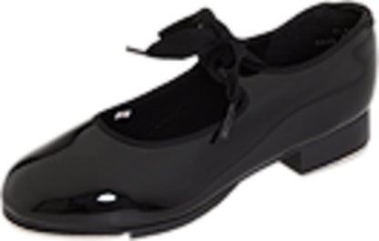 Capezio Women's N625 Jr. Tyette Tap Shoe - 24.5 cm - Piel de color negro.