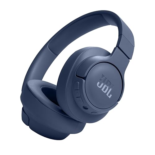 Audífonos inalámbricos JBL, Conexion Bluetooth 5.3, Color Azul, Modelo TUNE720-AZUL