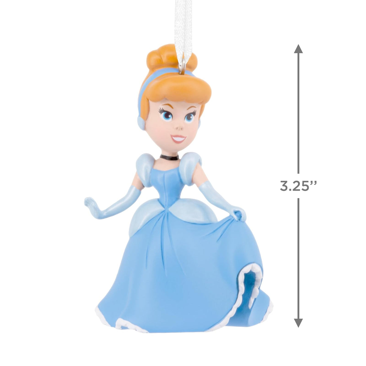 Hallmark Disney Princess - Adornos de Navidad estilizados de Cenicienta, Regalos para Fans de Disney