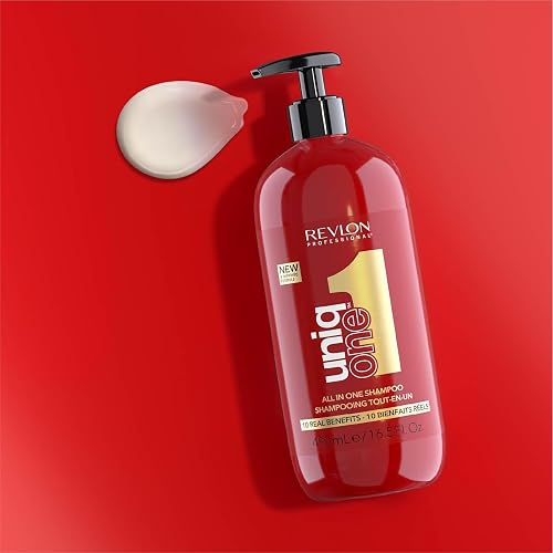 Revlon Professional UniqOne Champu y Acondicionador Tratamiento hidratante para el pelo 10 en 1 producto - 490 ml