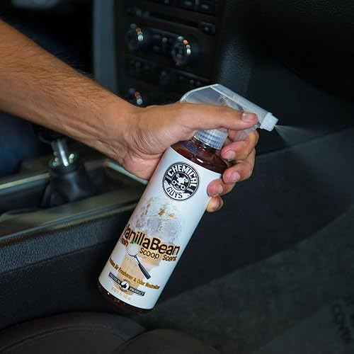Chemical Guys Ambientador y Eliminador de Olores Vanilla Bean Fresh Scoop, 473 ml, AIR23116SW