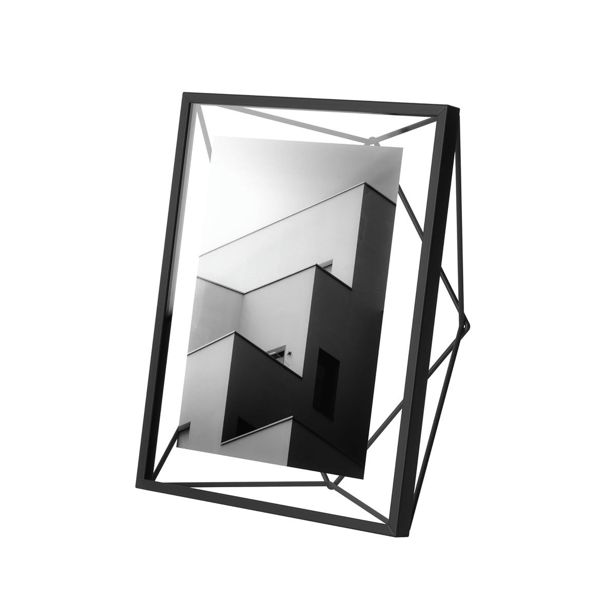 Umbra Prisma Marco de Fotos Flotante de Alambre - Negro - 13x18 cm - 1 Foto