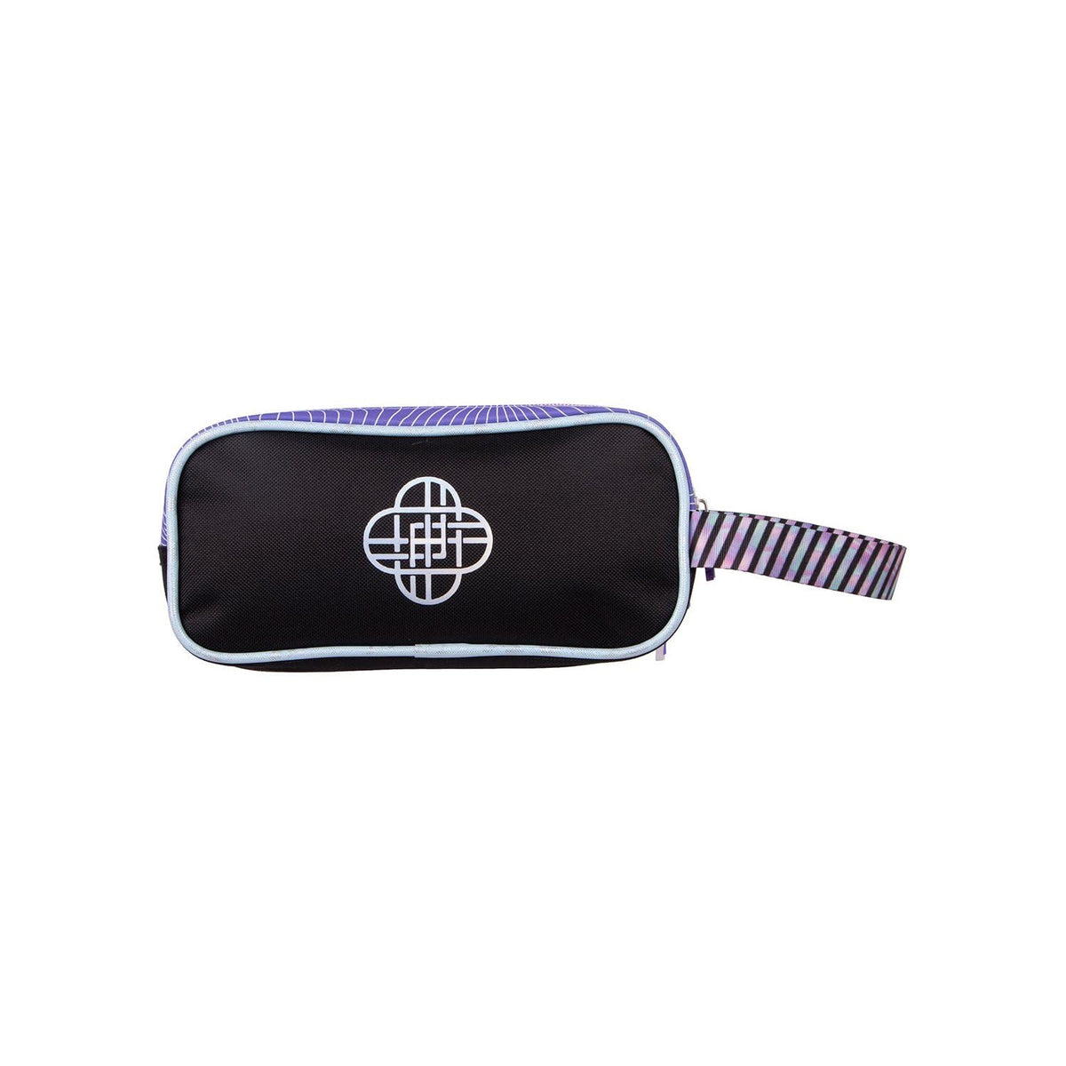Ruz Lapicera Triple Infantil, Kpop Demon Hunters Cera para Cabello | 100% Poli?ster, Medidas 23 X 10 X 8 Cm, Estuche Escolar para Ni?as con Tres Compartimentos y Pr?ctico Cierre de Cremallera
