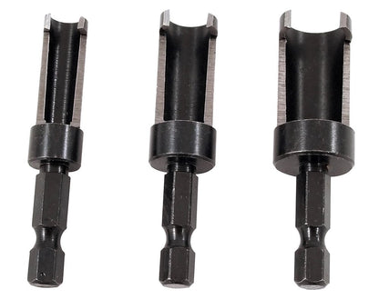 Milescraft 5340 PlugCutter™ Juego de 3 Piezas