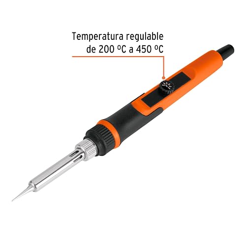 Truper CAU-25ER Cautín profesional electrónica de 25W temperatura regulable