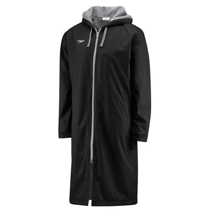 Speedo Team Colorblock Parka con Capucha Unisex - Negro - XS