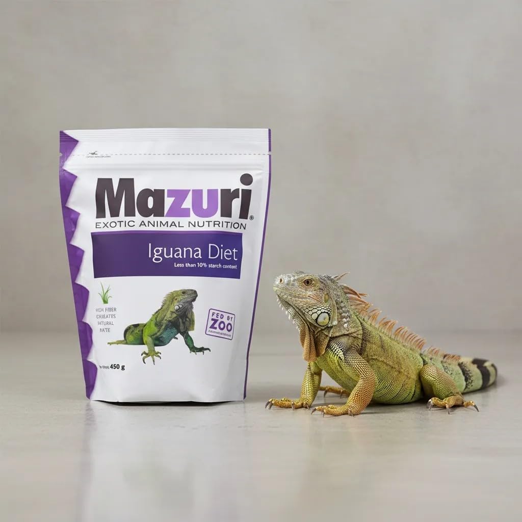Mazuri Alimento para Iguana 450gr Sabor Natural