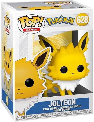 Funko Pop! Games: Pokemon - Jolteon | Mercancía Oficial - Figura de Vinilo Coleccionable para Decoración - Regalo de Cumpleaños para Fans