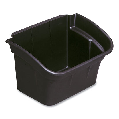 Rubbermaid Commercial Products - Cesta de 4 galones, Color Negro